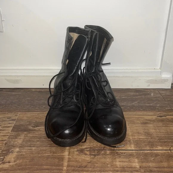 Addison shoe company military boots cheap